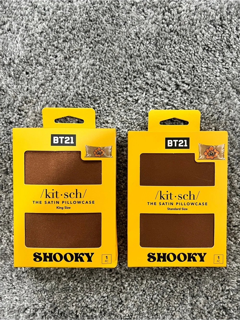 BT21 x Kitsch Shooky Satin Pillowcase